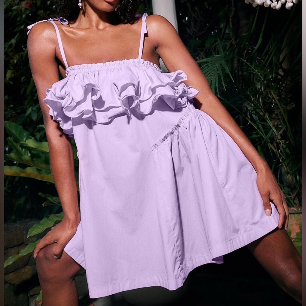Free People Have a Thing For You Mini Dress